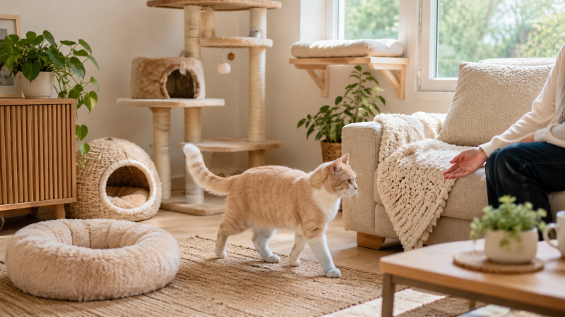 猫にとって快適な場所