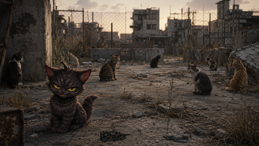 野良猫ワルル