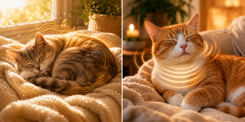 猫のゴロゴロ音