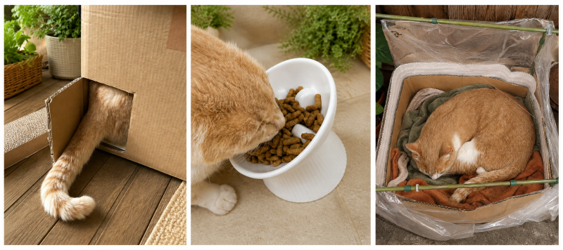 猫のおうち