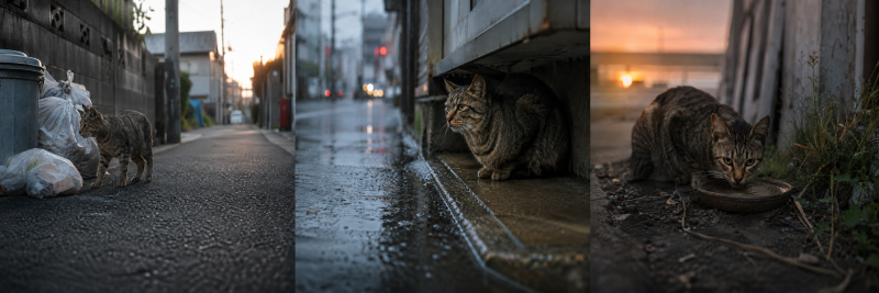 野良猫の活動