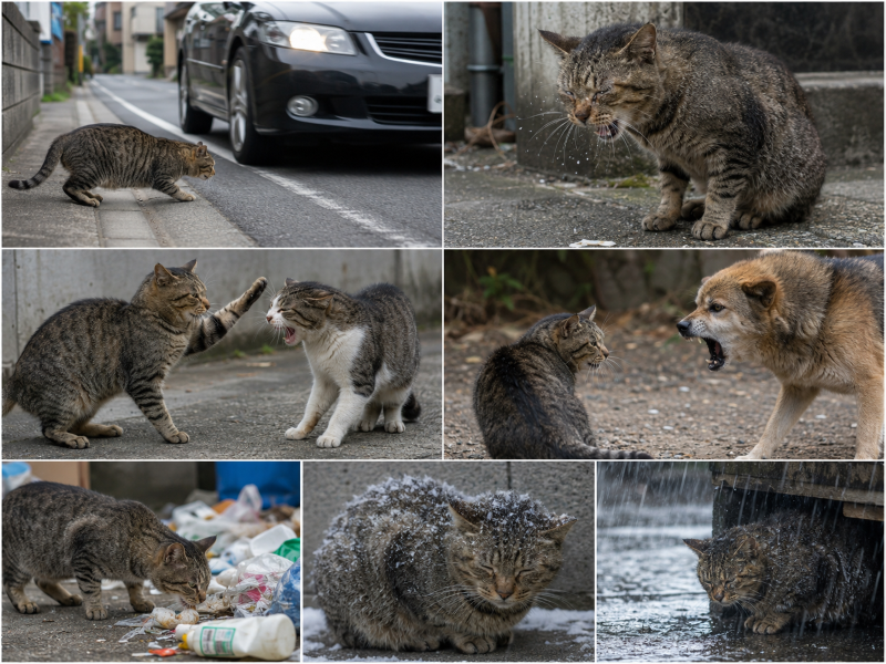 野良猫の危険
